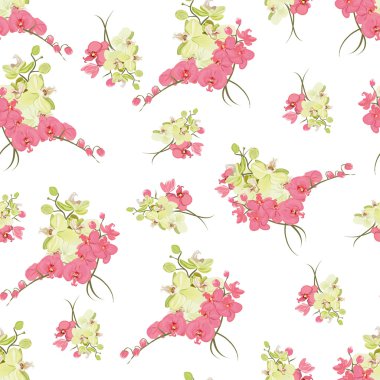 Rokoko tarzı sorunsuz arka plan