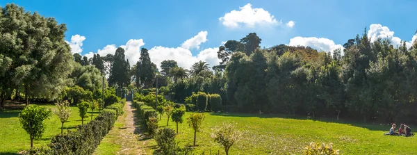 Monserrato parkta bahar sassari İtalya