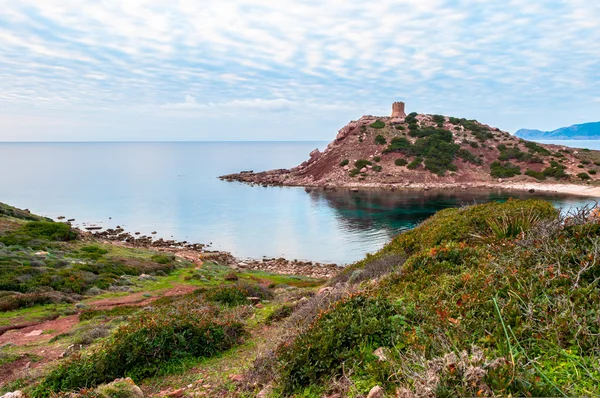 Landscape of the coast of Sardinia, Porticciolo — Stock Photo, Image