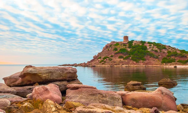 Landscape of the coast of Sardinia, Porticciolo — Stock Photo, Image