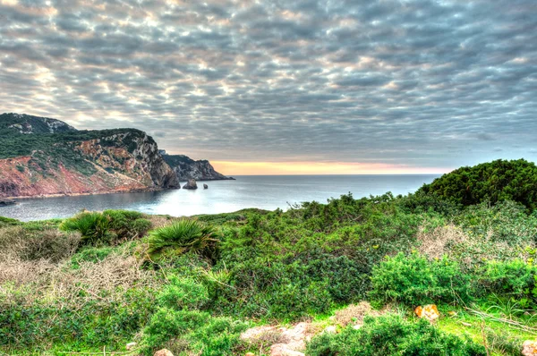 Paisagem da costa da Sardenha, Porticciolo — Fotografia de Stock
