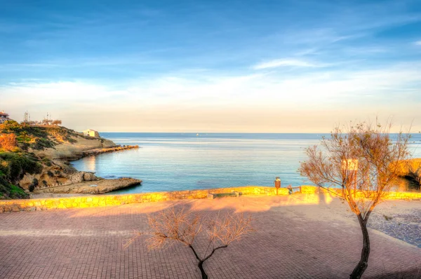 Paisaje de la costa de Cerdeña, porto torres, playa balai — Foto de Stock