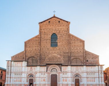 Bologna, İtalya Piazza Maggiore San Petronio kilisede