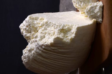 Organik tarım Cottage peynir, ekşi krema, tereyağı, peynir ve süt