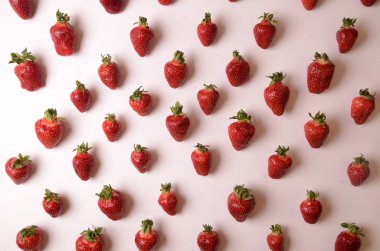 arka plan çilek, birçok kırmızı olgun çilek. Gıda arka plan