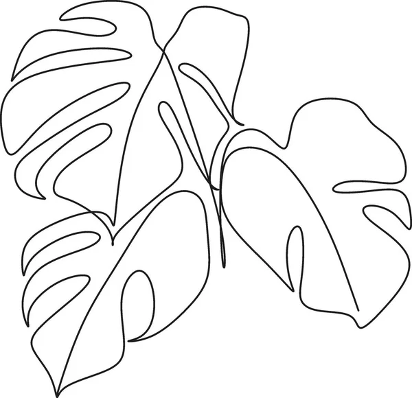 Μόδα Ένα Σχέδιο Γραμμή Λογότυπο Γυναίκες Πρόσωπο Φυτό Αφηρημένη Φύση — Διανυσματικό Αρχείο