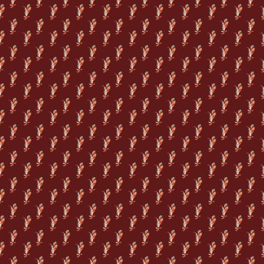 tüyler ve kuşlar seamless modeli