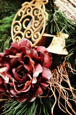 Noel ağacında Noel oyuncağı