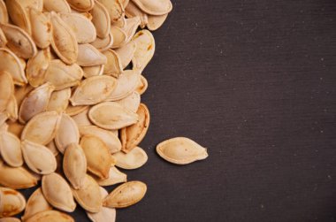 diyet kabak çekirdeği arka plan detay