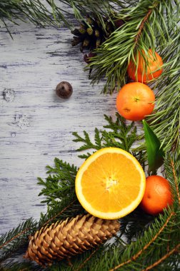 Noel kartı retro sınır tasarlamak