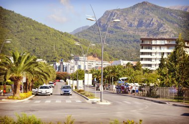 dar sokak Budva, Karadağ eski bölgesinde görüntülemek