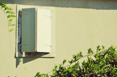 Eski çekim windows kilisede Karadağ.