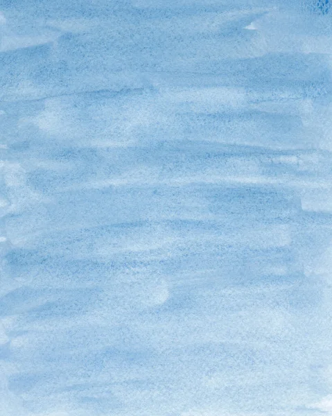高解像度で水彩抽象的な青の背景。おしゃれな水彩コンセプトデザイン。紙の質感を持つモダンな青の背景。カード、バナー、テンプレート、装飾、印刷のためのデザイン要素. — ストック写真