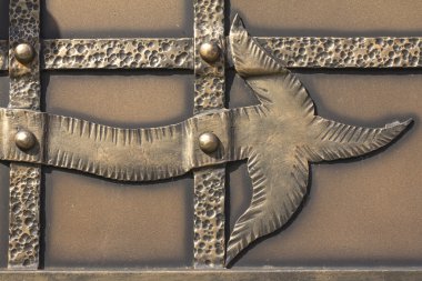 Ferforje kapı dekor unsurları