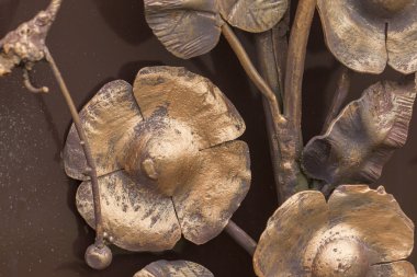 Ferforje kapı dekor unsurları