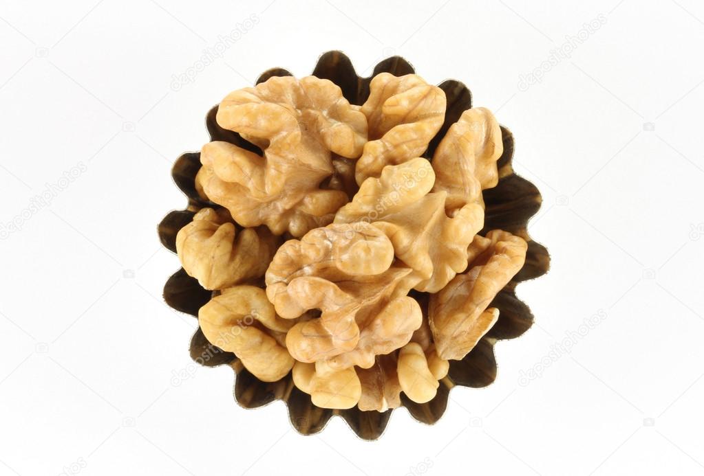 Handful of walnut figured form 