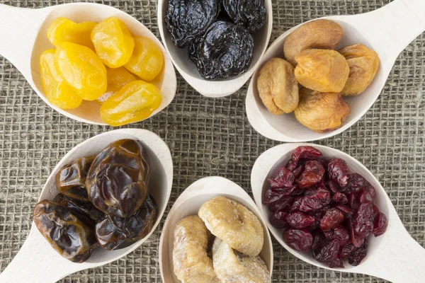 Kurutulmuş meyvelerin Özet görünümü