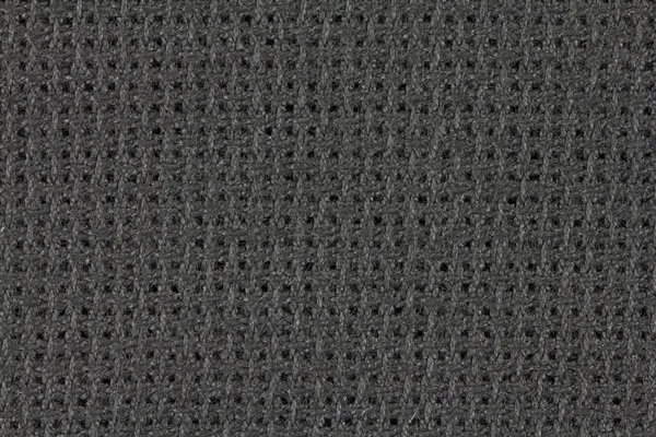 Fabric for embroidery (black) — Stock Photo, Image