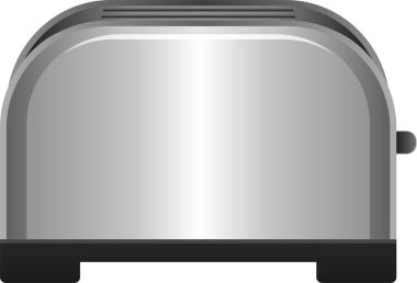 Ekmek kızartmak için bir tost makinesi tasviri.