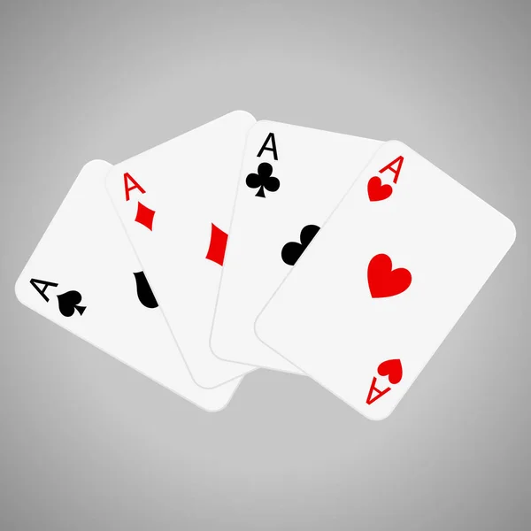 Ilustracja Kart Pokera — Wektor stockowy