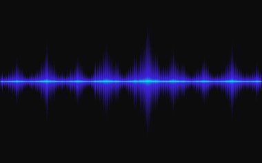 Titreyen ışığın ses dalgaları.