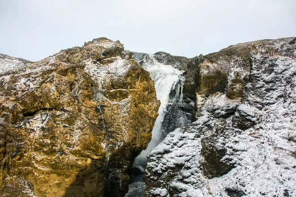 Paesaggio Invernale Nel Sud Dell Islanda Nord Europa — Foto Stock