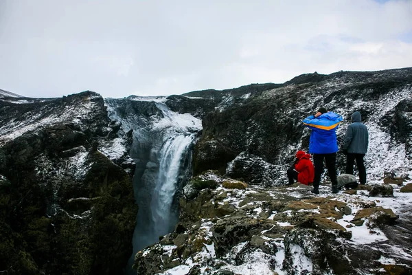 Paisaje Invernal Sur Islandia Norte Europa —  Fotos de Stock