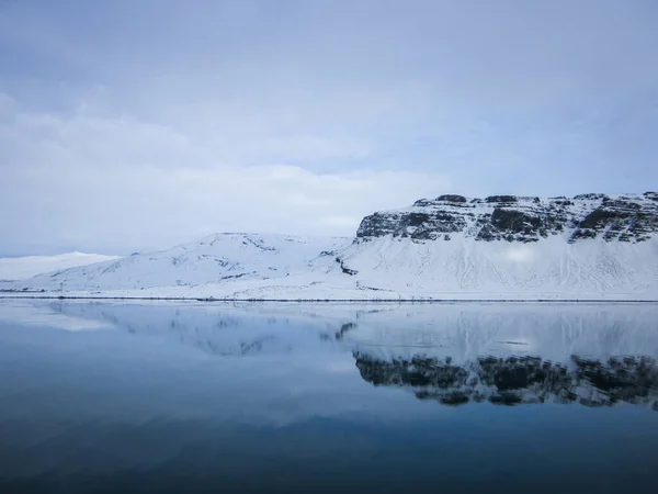 Paysage Hivernal Dans Sud Islande Europe Nord — Photo