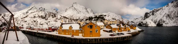 Winter Lofoten Islands Northern Norway — Stock Photo, Image