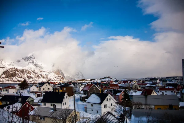 Invierno Las Islas Lofoten Norte Noruega — Foto de Stock
