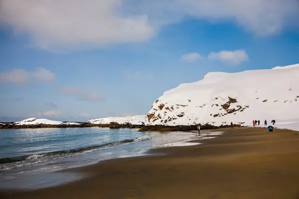 Winter Lofoten Islands Northern Norway — Stock Photo, Image