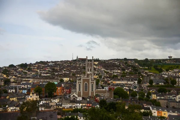 Paisaje Primavera Ciudad Cork Irlanda —  Fotos de Stock