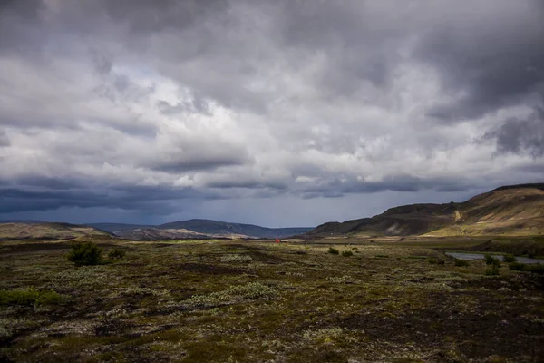 Letni Krajobraz Południowej Islandii Europa — Zdjęcie stockowe