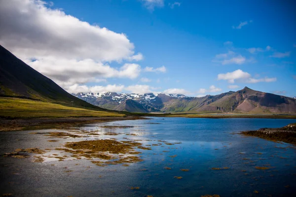 Letní Krajina Jižním Islandu Evropa — Stock fotografie