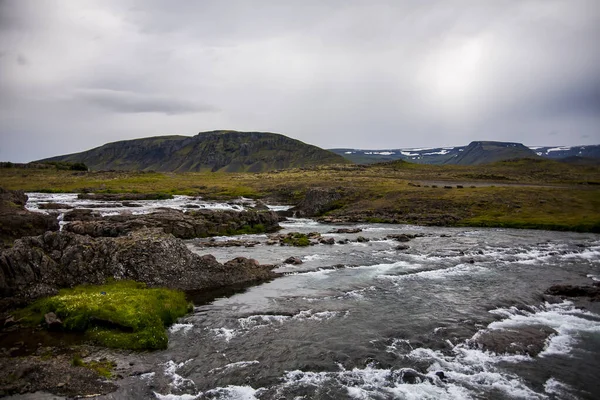 Sommarlandskap Södra Island Europa — Stockfoto