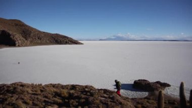 Cordillera Real, Andes, Bolivya 'daki büyük Uyuni halkı