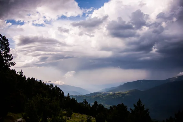 Zomer Landschap Cerdanya Pyreneeën Spanje — Stockfoto