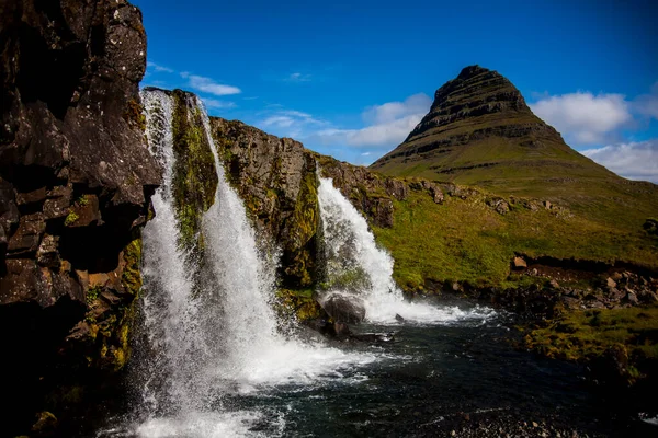 Paisaje Verano Sur Islandia Europa — Foto de Stock