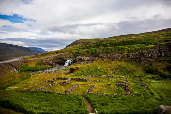 冰岛南部和欧洲的夏季景观 — 图库照片