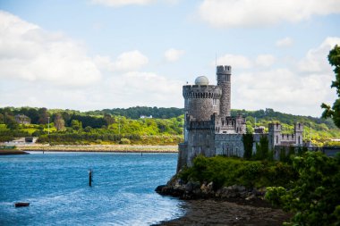 İrlanda 'nın Cork şehrinde bahar manzarası.