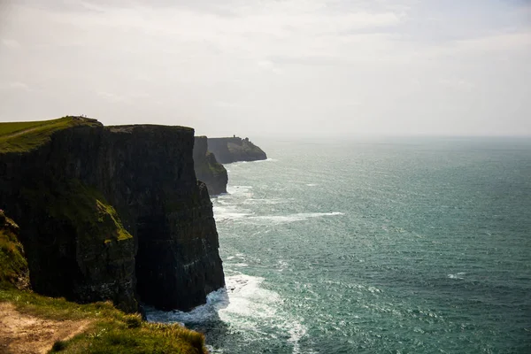 Jarní Krajina Útesech Moher Aillte Mhothair Irsko — Stock fotografie