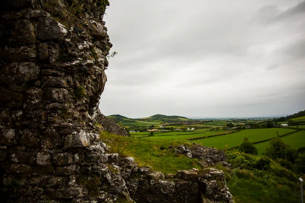 Paisaje Primaveral Rock Dunamase Irlanda —  Fotos de Stock