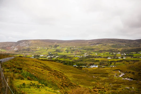 Wiosenny Krajobraz Ziemiach Irlandii — Zdjęcie stockowe