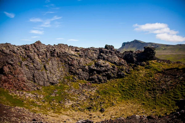 Zomer Landschap Zuid Ijsland Europa — Stockfoto