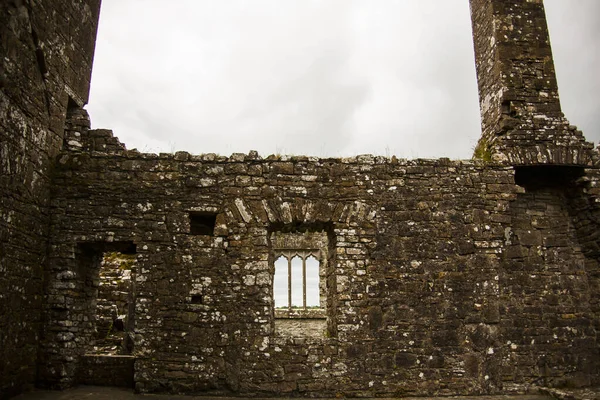 Tavasz Bective Abbey Ben Mainistir Bheigti Írország — Stock Fotó