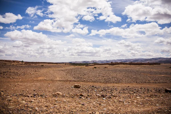 Сухий Пейзаж Марокко Північна Африка — стокове фото