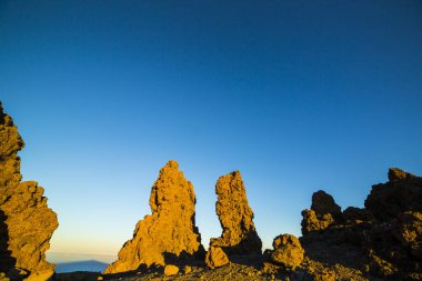 Roque De Los Muchachos 'da gün doğumu, La Palma Adası, Kanarya Adaları, İspanya