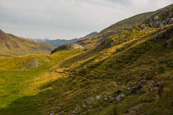 Sommar Bergslandskap Nära Aguas Tuertas Och Ibon Estanes Pyrenéerna Spanien — Stockfoto