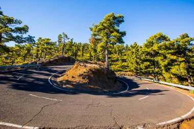 Roque De Los Muchachos 'da gün doğumu, La Palma Adası, Kanarya Adaları, İspanya