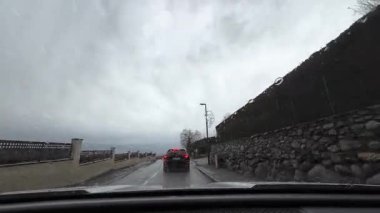 Les Angles, Fransa; 27 Aralık 2025: Pireneler 'deki Les Angles kayak merkezine gitmek